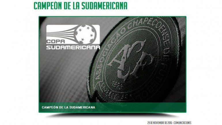 Atlético Nacional pidió a Conmebol proclamar campeón a Chapecoense