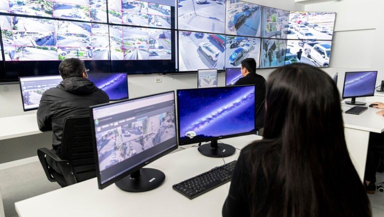 Centro de Monitoreo de Comodoro Rivadavia.