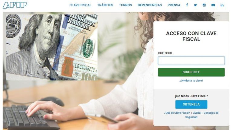 Ya se puede pedir la devolución del 35% por la compra de dólar ahorro.
