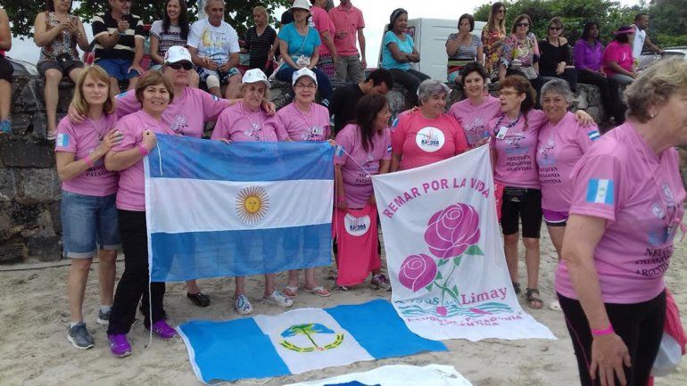 Las mujeres recuperadas de cáncer de mamas se destacaron en Brasil