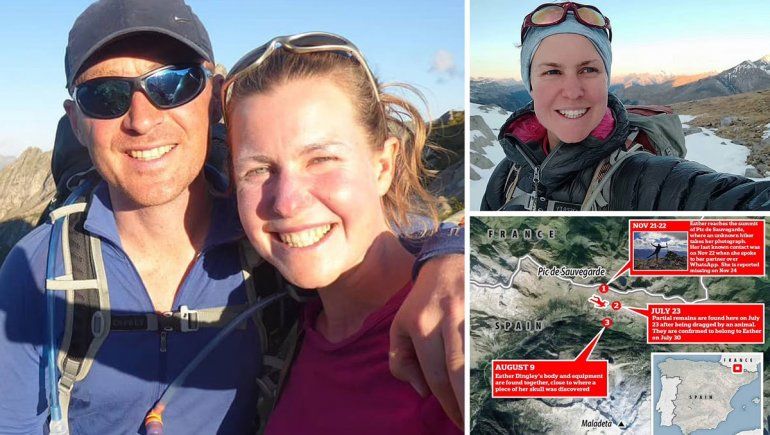 Andinista halló en la alta montaña los restos de su novia