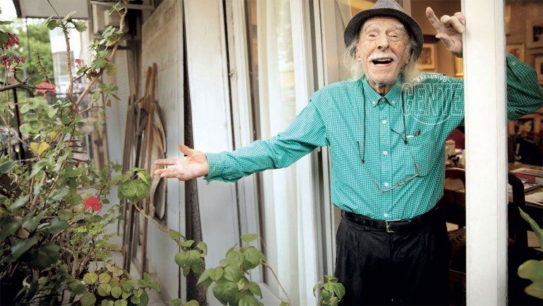 Tristeza por la muerte de Max Berliner, el actor que nunca perdió su espíritu joven