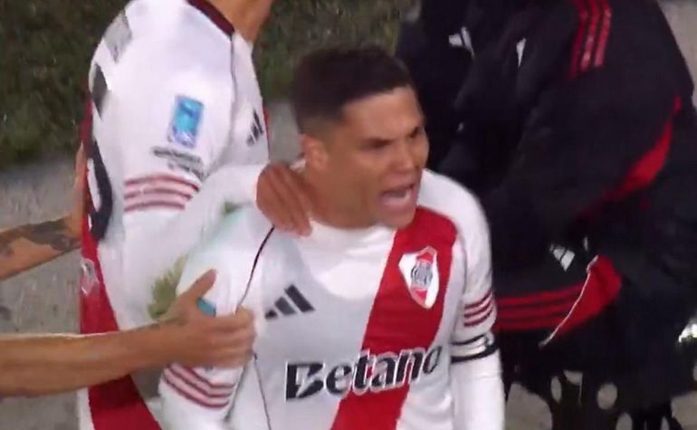 El enojo de Juanfer Quintero con la gente de River.