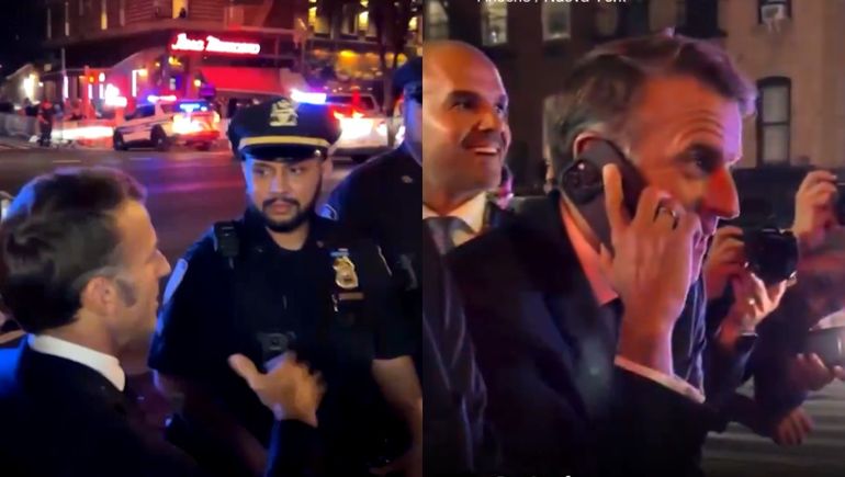 El insólito incidente de Emmanuel Macron: quedó atrapado en Nueva York por culpa de Donald Trump El insólito incidente de Emmanuel Macron: quedó atrapado en Nueva York por culpa de Donald Trump