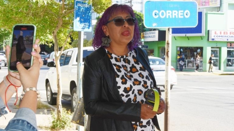 Olga Normandini convocó a compañeros y vecinos a acompañarla el lunes a las 10.45 para Olga Normandini convocó a compañeros y vecinos a acompañarla el lunes a las 10.45 para