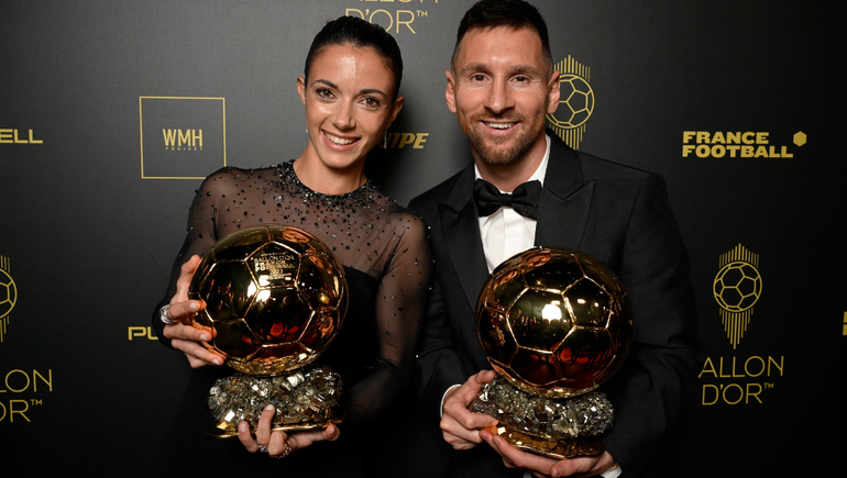 Lionel Messi y Aitana Bonmati
