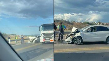 Choque múltiple en la Autovía Norte: quién tuvo la culpa