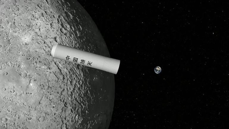Los restos de un cohete se estrellaron contra la Luna