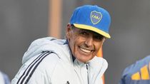 una buena: dos jugadores de boca sorprendieron en el entrenamiento y aliviaron a russo