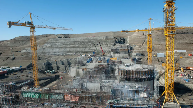 Las represas hidroeléctricas sobre el río Santa Cruz se podrían reactivar después del receso invernal. Las represas hidroeléctricas sobre el río Santa Cruz se podrían reactivar después del receso invernal.