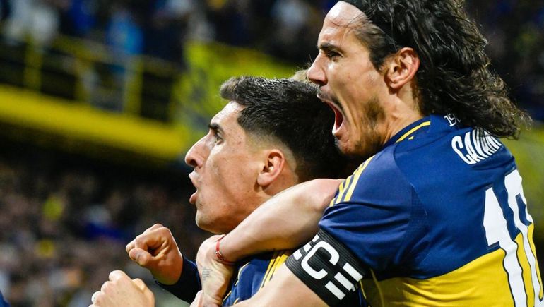 Cavani rompió la mufa y Boca consiguió su segunda victoria consecutiva ante Banfield