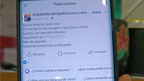 Los grupos de Facebook son los más utilizados para ofrecer y buscar alquileres en Neuquén. Los grupos de Facebook son los más utilizados para ofrecer y buscar alquileres en Neuquén.