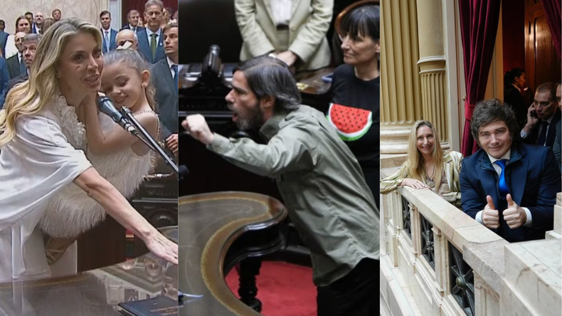 Gritos y abucheos en la jura de diputados nacionales en el Congreso | LM Neuquen Gritos y abucheos en la jura de diputados nacionales en el Congreso