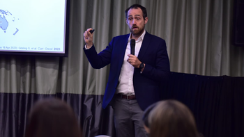 PabloMandó, referente de la Asociación Argentina de Oncología Clínica. PabloMandó, referente de la Asociación Argentina de Oncología Clínica.