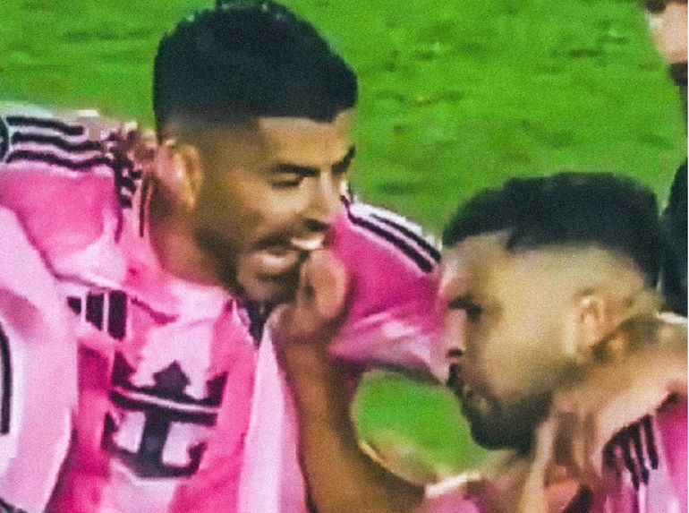 De no creer, otra vez: Luis Suárez se enojó y mordió a un compañero de Inter Miami