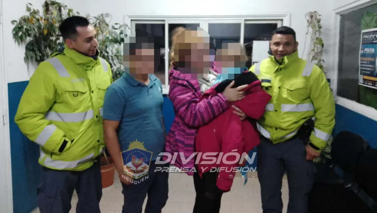 Policías salvaron la vida de un bebé en Plaza Huincul