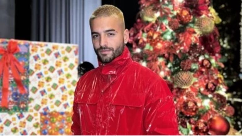 Maluma presentó a su nueva novia en plena Navidad