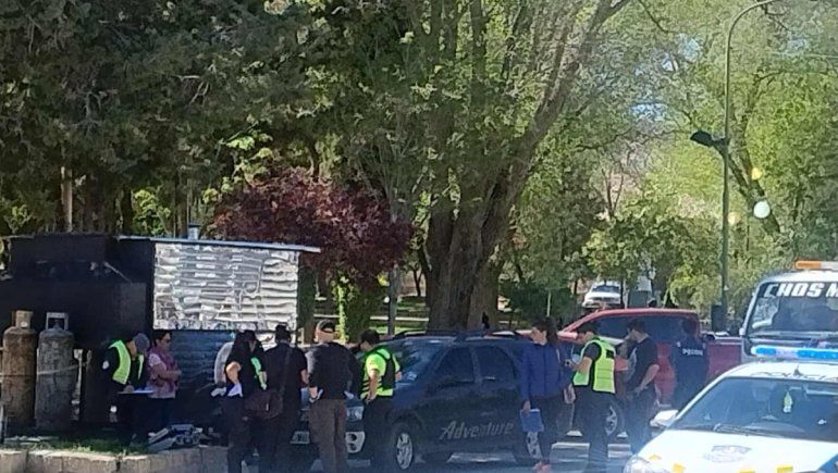 El accidente de tránsito ocurrió en calle 25 de Mayo