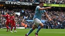 Julían Álvarez anotó el primer gol para el Manchester City. Julían Álvarez anotó el primer gol para el Manchester City.