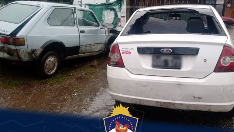 El robo y choque ocurrió en San Martín de los Andes