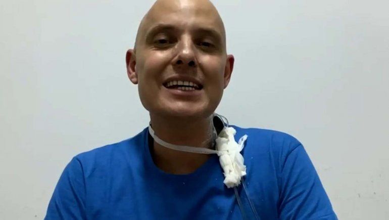 El emotivo video de Lío Pecoraro desde el hospital