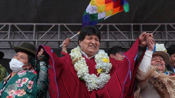 El ex presidente Evo Morales llamó a mantener los protocolos de bioseguridad para prevenir el Covid-19