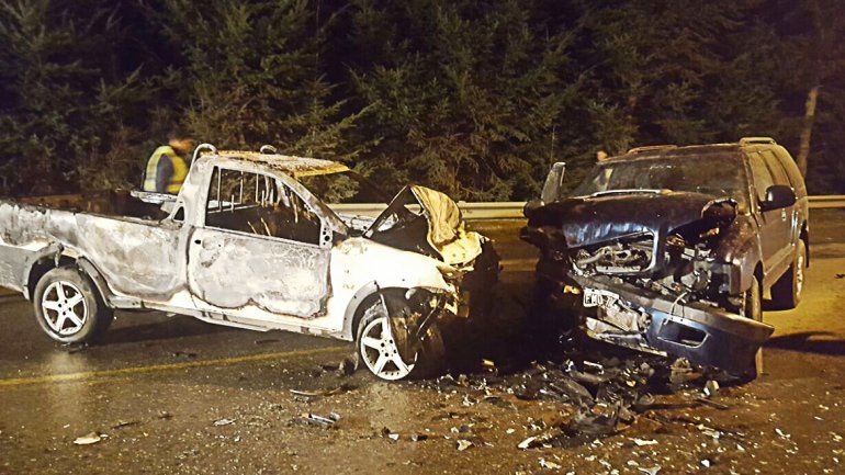 Un vecino de La Angostura murió en un choque frontal sobre la Ruta 40