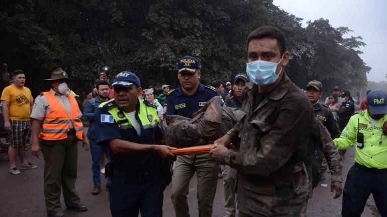 Expertos reportaron que el volcán de Fuego está volviendo a su normalidad