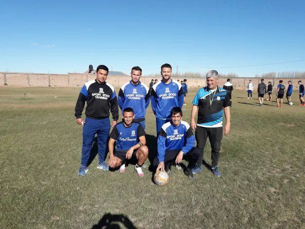 Inda junto a los históricos en una producción previa a la reciente final de LMN (Foto Osvaldo Domínguez).