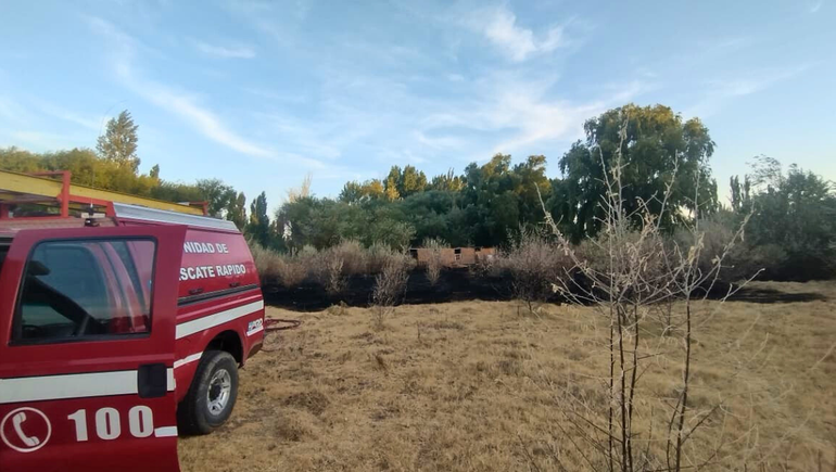 El siniestro ocurrió en una chacra de Centenario