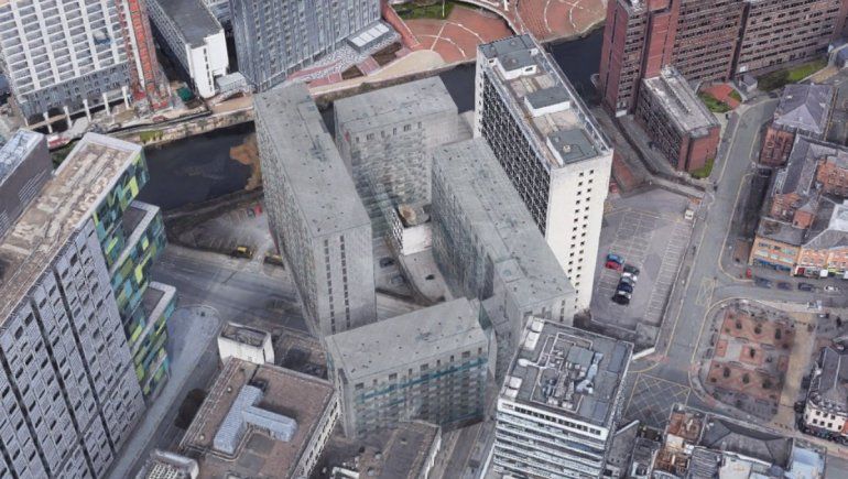 Google Maps captó un edificio fantasma y generó polémica en redes sociales.