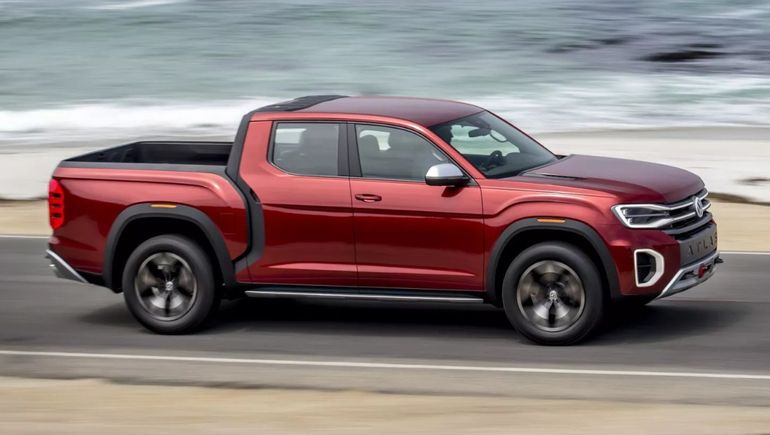 Volkswagen Atlas Tanoak Concept. Volkswagen Atlas Tanoak Concept.