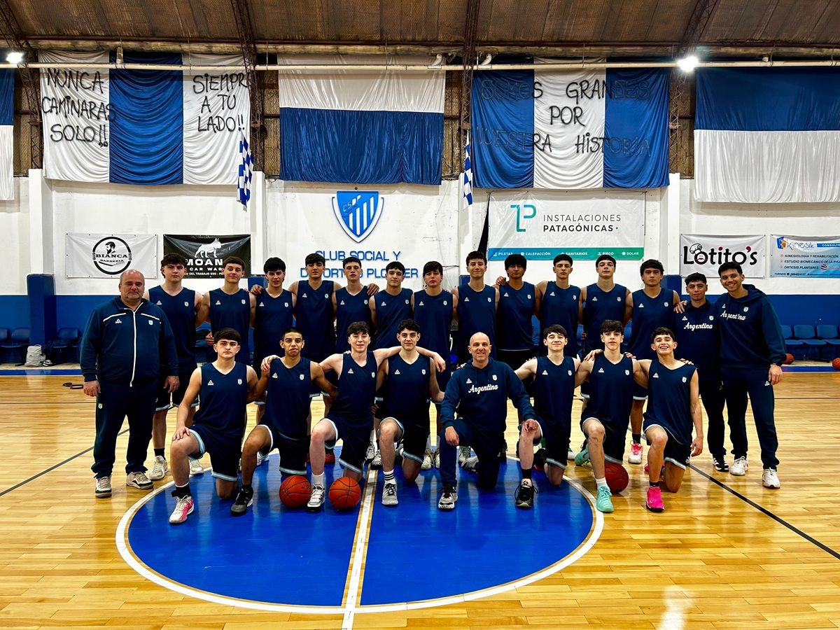 con tres convocados locales, la seleccion u15 entrena y juega amistosos en neuquen