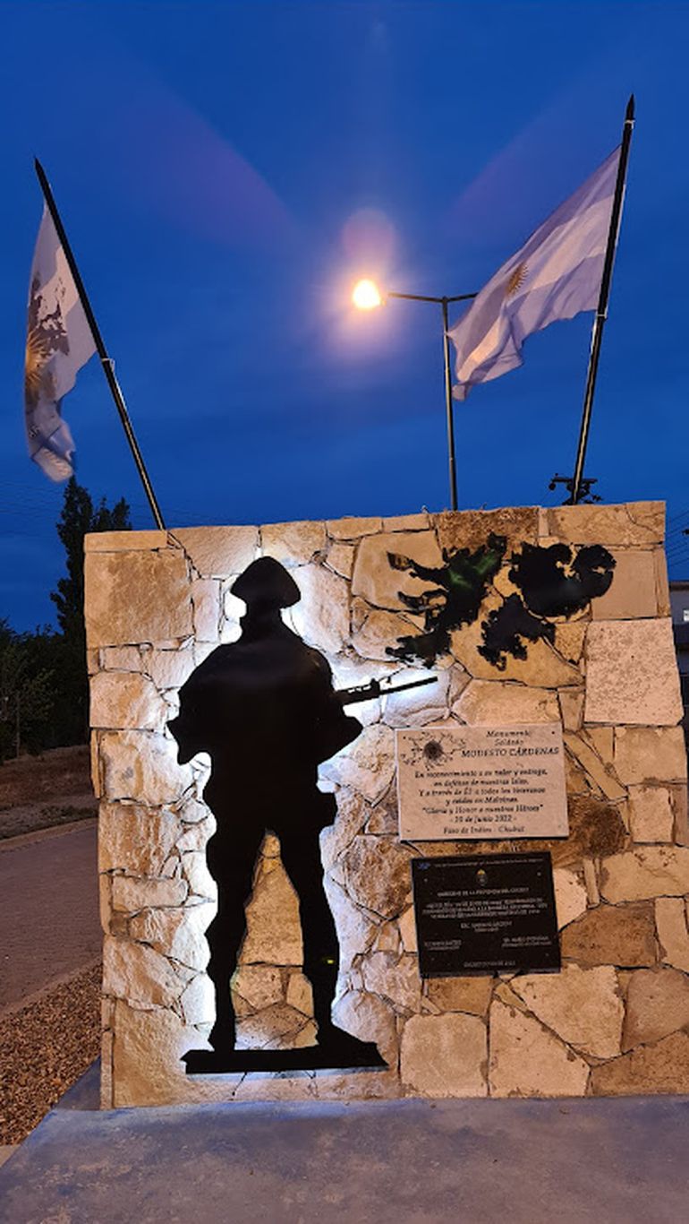 El monumento a Cárdenas en Paso de Indios. El monumento a Cárdenas en Paso de Indios.