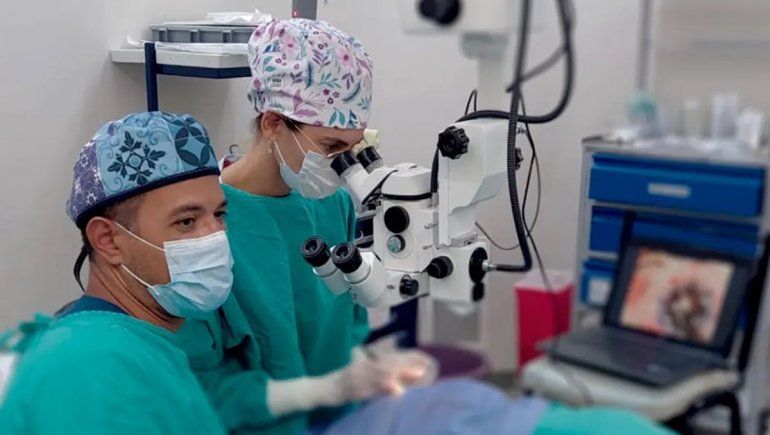 Realizaron en Cipolletti un exitoso operativo de doble trasplante de córneas