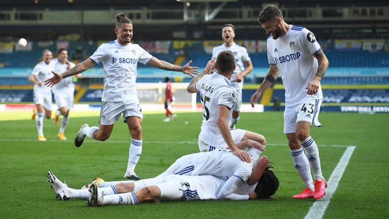 El festejo del Leeds de Bielsa.
