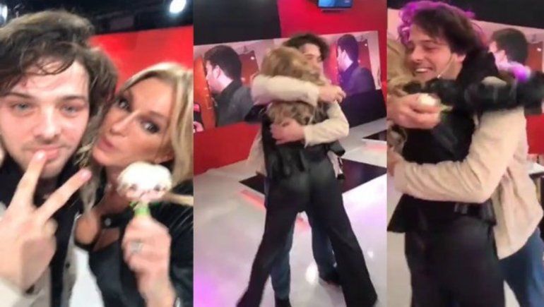 Escándalo en LAM: Yanina Latorre rompió la distancia social para abrazar a Santi Maratea