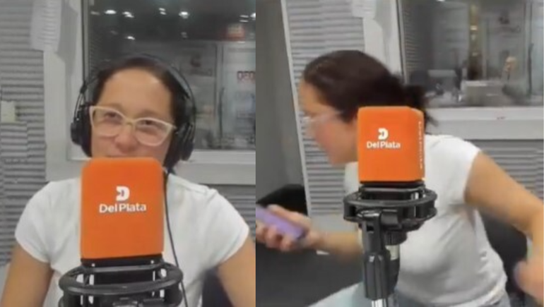 La joven venezolana recibió el llamado cuando estaba dando una entrevista.&nbsp;