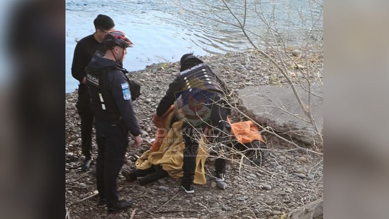 La mujer tuvo que ser trasladada al Hospital Castro Rendón.