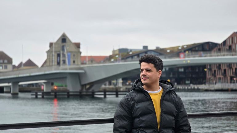 Ezequiel Ortega en Inderhavnsbroen, Dinamarca. Ezequiel Ortega en Inderhavnsbroen, Dinamarca.