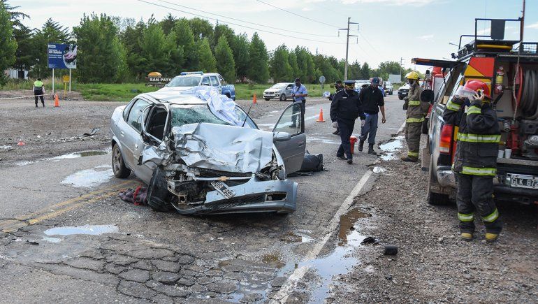 Dos muertos en un accidente fatal en San Patricio del Chañar