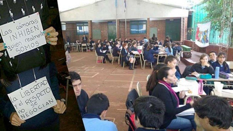 Padres intiman a un colegio a quitar las cámaras de seguridad en las aulas