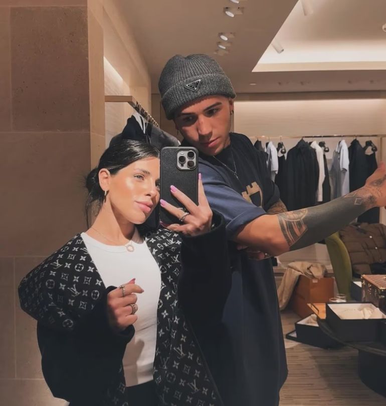 Valentina Cervantes y Enzo Fernández Valentina Cervantes y Enzo Fernández