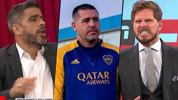 video: fuerte cruce riquelme-bulos en el programa de vignolo video: fuerte cruce riquelme-bulos en el programa de vignolo