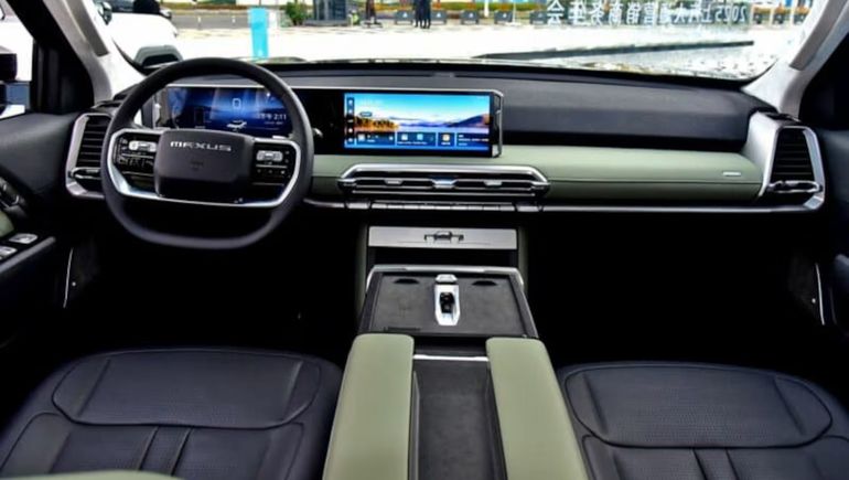 Así es el interior de la Maxus Interstellar X. Así es el interior de la Maxus Interstellar X.