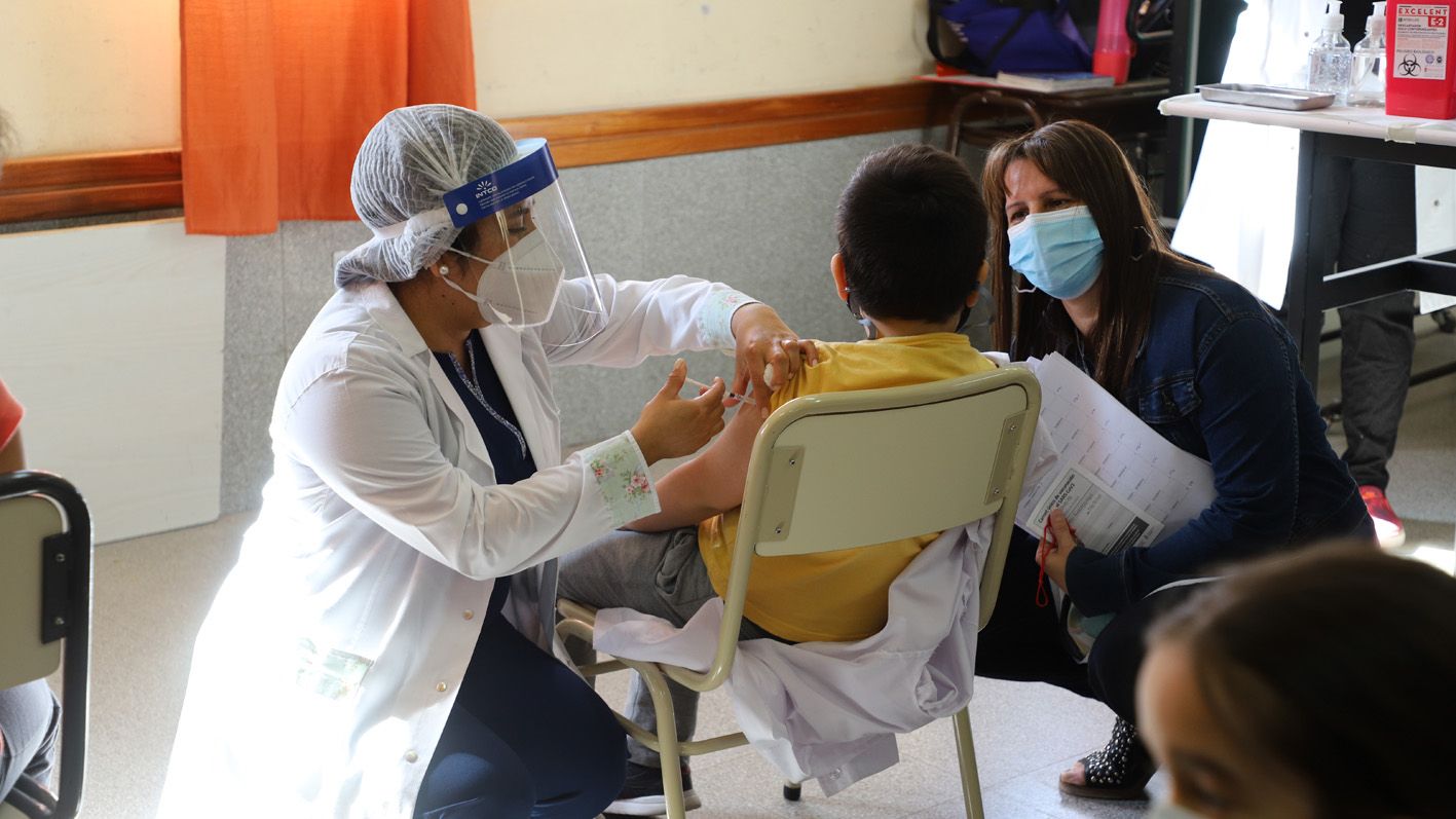 Llegaron 6.600 dosis de Pfizer para vacunar a chicos de 5 a 11 años