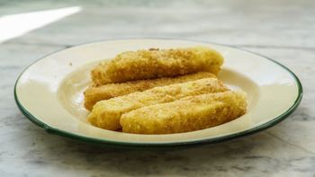 rica y facil: receta de bastones de muzzarella