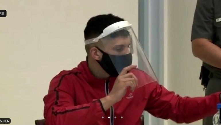 El acusado, Alfredo Escobar, presente en la jornada de selección.