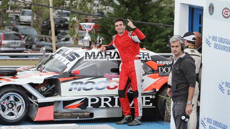 Juan Cruz logró su primer triunfo en la categoría y quiere pelear arriba.