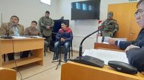 Cruz durante el juicio por el asesinato de Lautaro Labbe en Comodoro Rivadavia, Chubut. Cruz durante el juicio por el asesinato de Lautaro Labbe en Comodoro Rivadavia, Chubut.